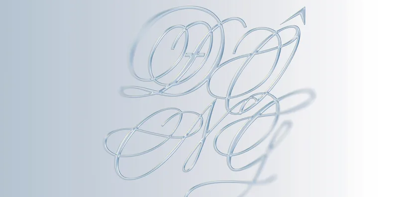 Lettering sketch studies